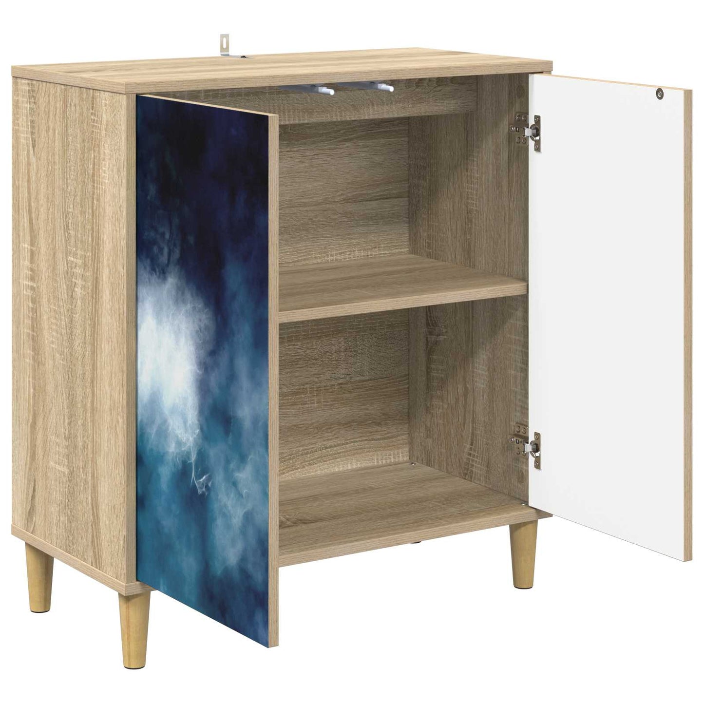 vidaXL Πλαϊνό γραφείο RAALTE Sonoma 69 x 33 x 75 εκ.