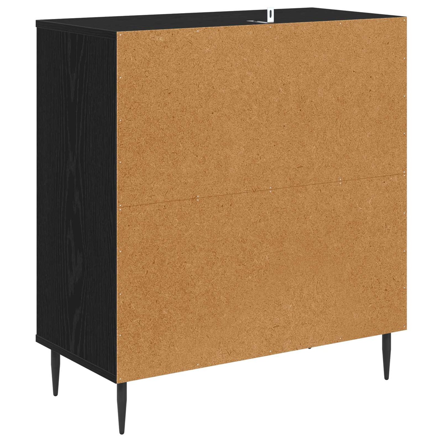 vidaXL Πλαϊνό γραφείο HANAU Μαύρη Δρυς 69 x 33 x 76 εκ.