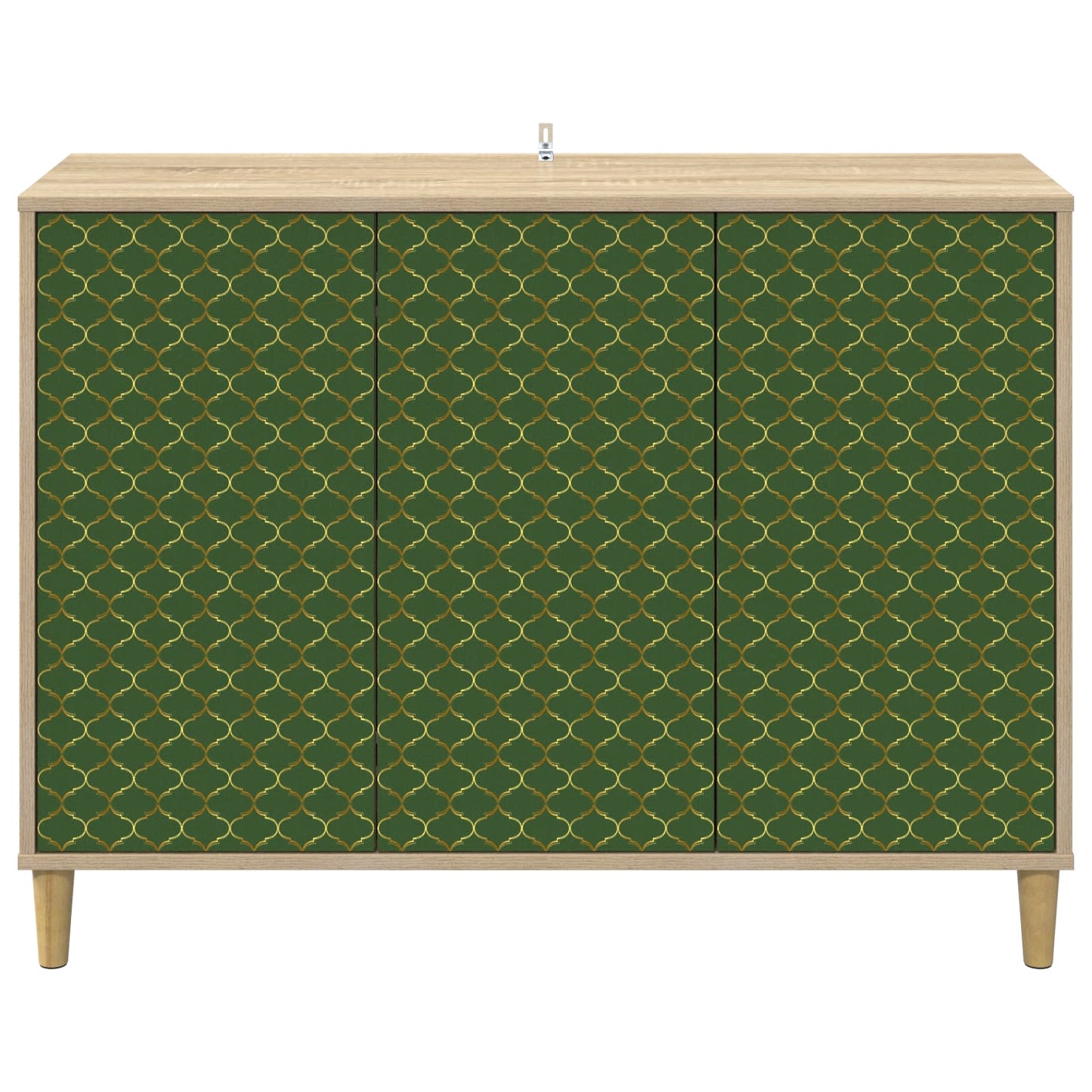 vidaXL Πλαϊνό γραφείο GELEEN Sonoma 102 x 33 x 75 εκ.