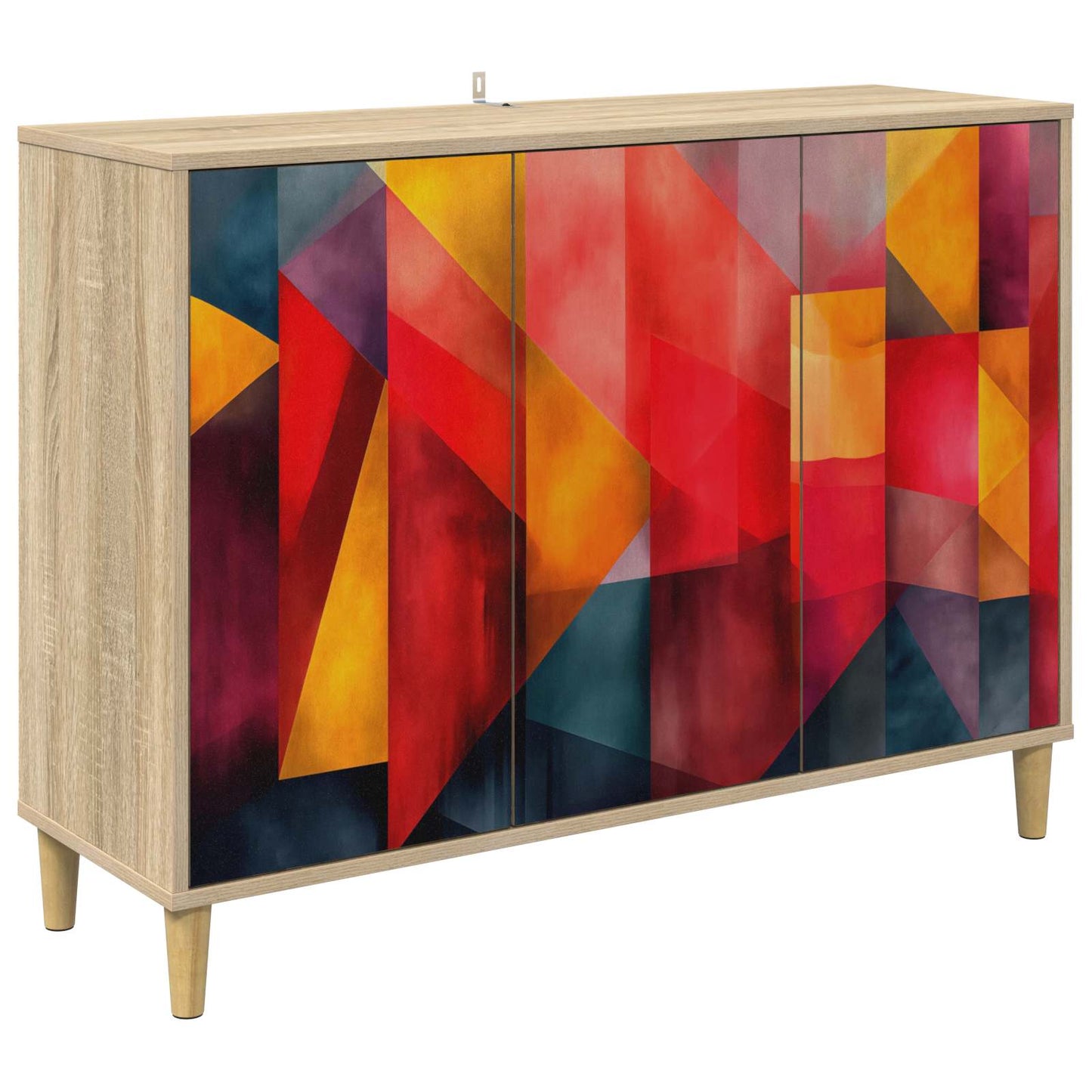 vidaXL Πλαϊνό γραφείο HEESCH Sonoma 102 x 33 x 75 εκ.