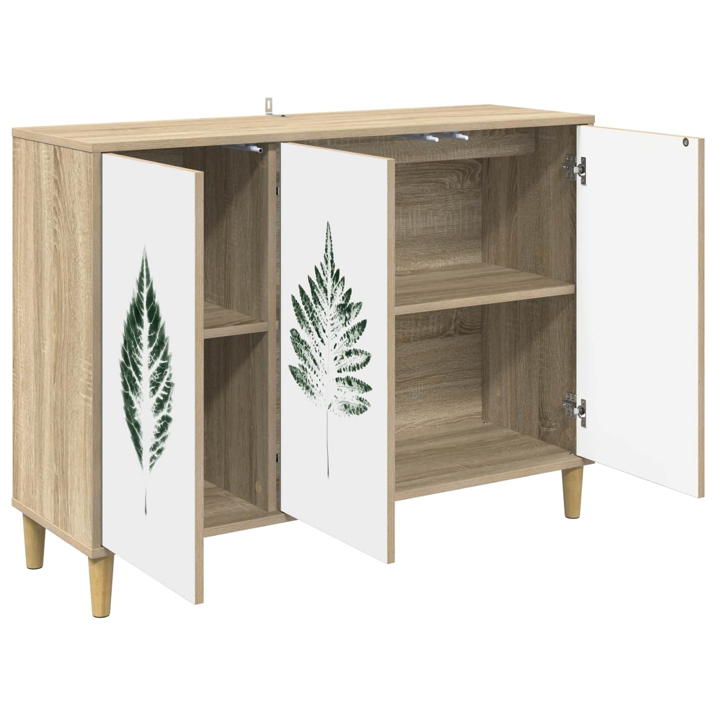 vidaXL Πλαϊνό γραφείο HANAU Sonoma 102 x 33 x 75 εκ.