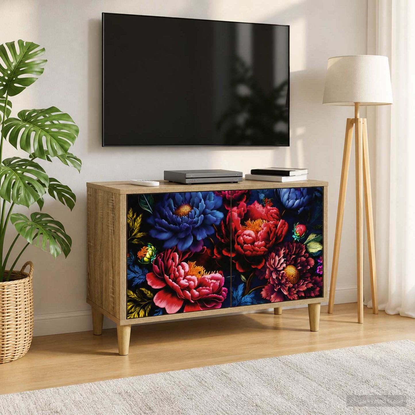 vidaXL Ντουλάπι TV KIEL 69 x 33 x 50 εκ. Sonoma Επεξεργασμένο Ξύλο