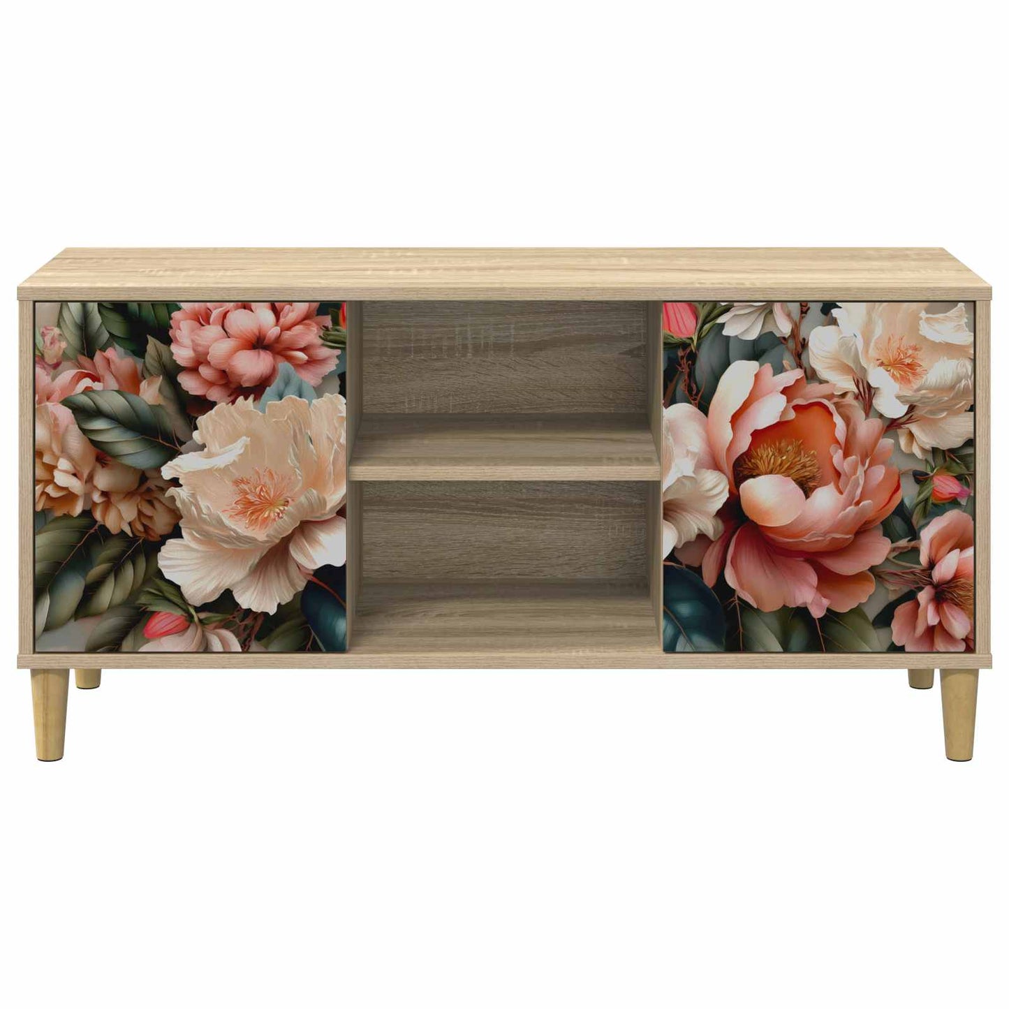 vidaXL Ντουλάπι TV BORNE 102 x 33 x 50 εκ. Sonoma Επεξεργασμένο Ξύλο