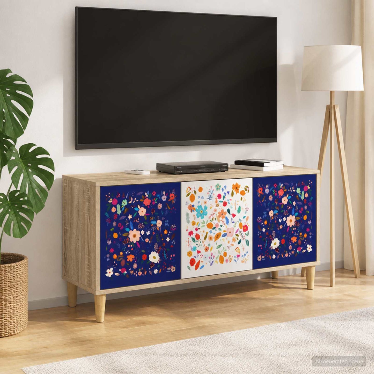 vidaXL Ντουλάπι TV MAINZ 102 x 33 x 50 εκ. Sonoma Επεξεργασμένο Ξύλο