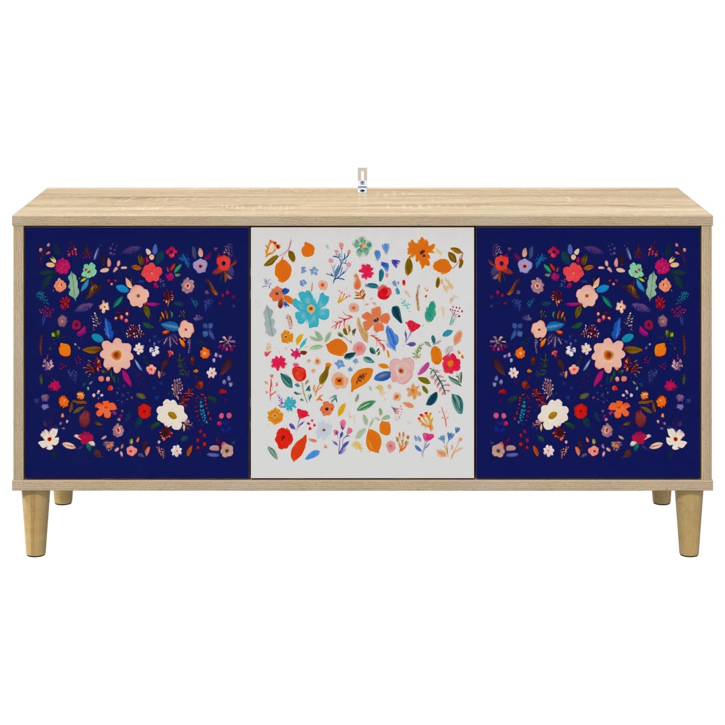vidaXL Ντουλάπι TV MAINZ 102 x 33 x 50 εκ. Sonoma Επεξεργασμένο Ξύλο