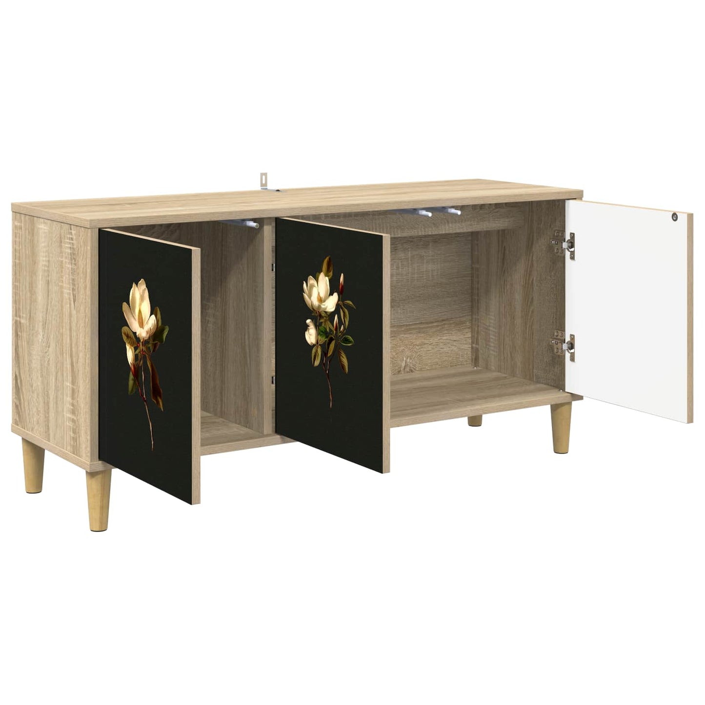vidaXL Ντουλάπι TV BREMEN 102 x 33 x 50 εκ. Sonoma Επεξεργασμένο Ξύλο