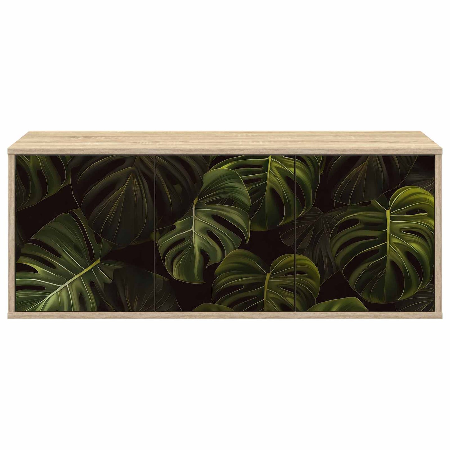 vidaXL Κρεμαστός θρανίο τηλεόρασης ELBURG 102 x 33 x 40 εκ.
