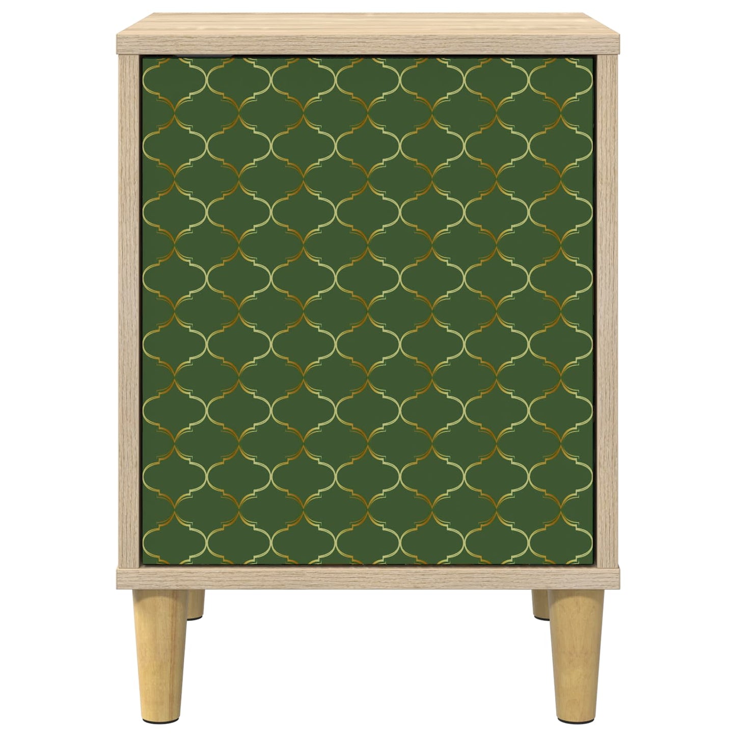 vidaXL Κομοδίνο GELEEN Sonoma Δρυς 36 x 33 x 50 εκ. Επεξεργασμένο Ξύλο