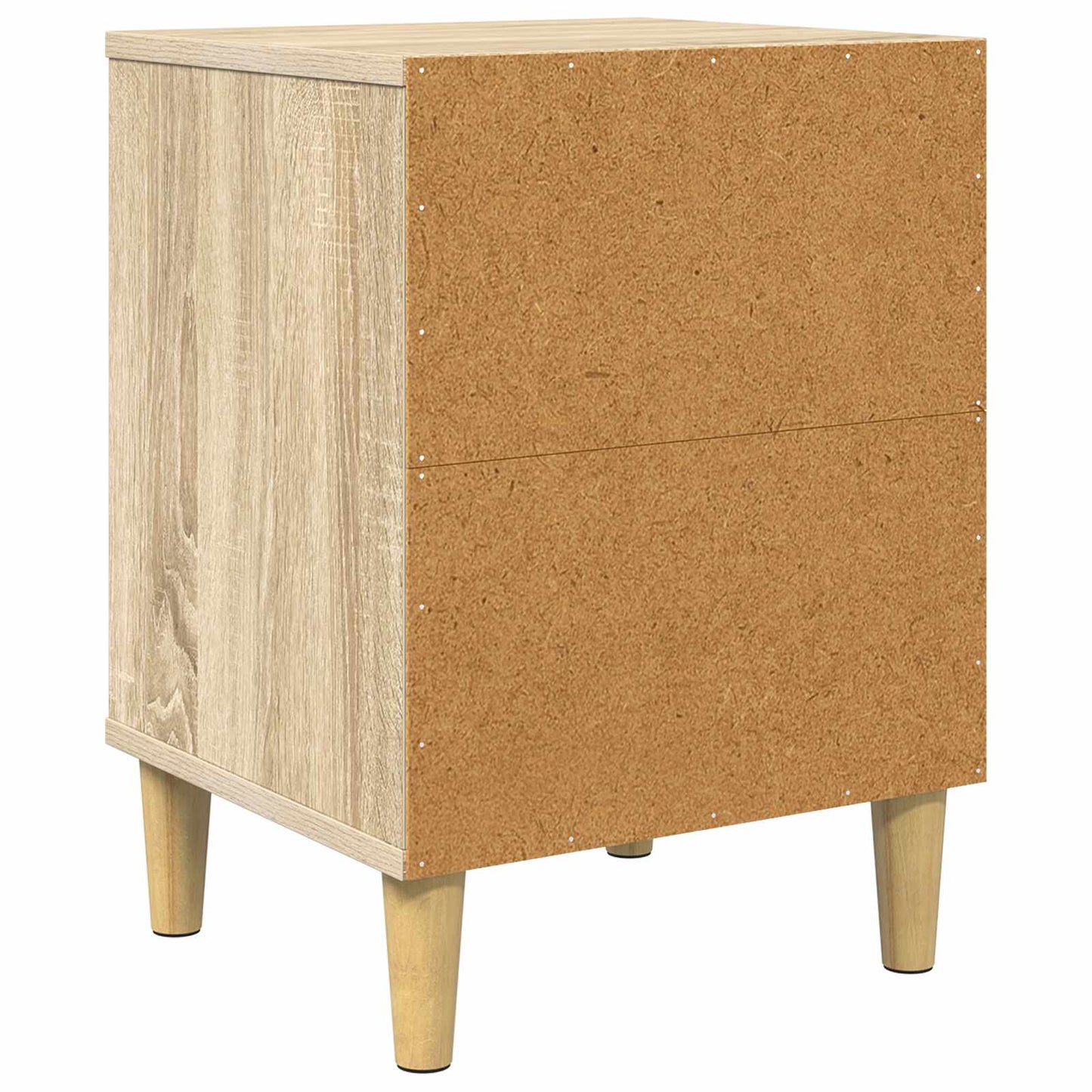 vidaXL Κομοδίνο AACHEN Sonoma Δρυς 36 x 33 x 50 εκ. Επεξεργασμένο Ξύλο