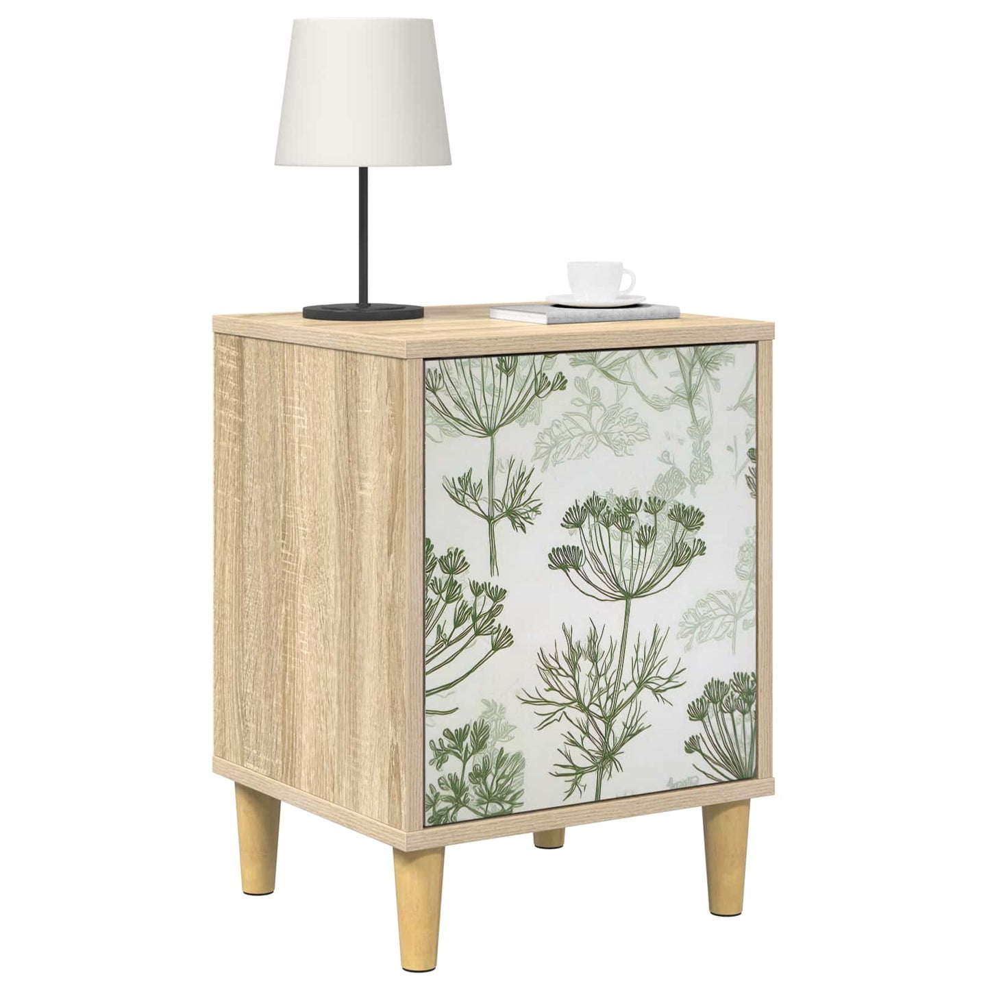 vidaXL Κομοδίνο GOTHA 2 τμχ. Sonoma Δρυς 36 x 33 x 50 εκ.