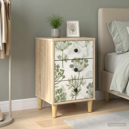 vidaXL Κομοδίνο GOTHA Sonoma Δρυς 36 x 33 x 60 εκ Επεξεργασμένο Ξύλο
