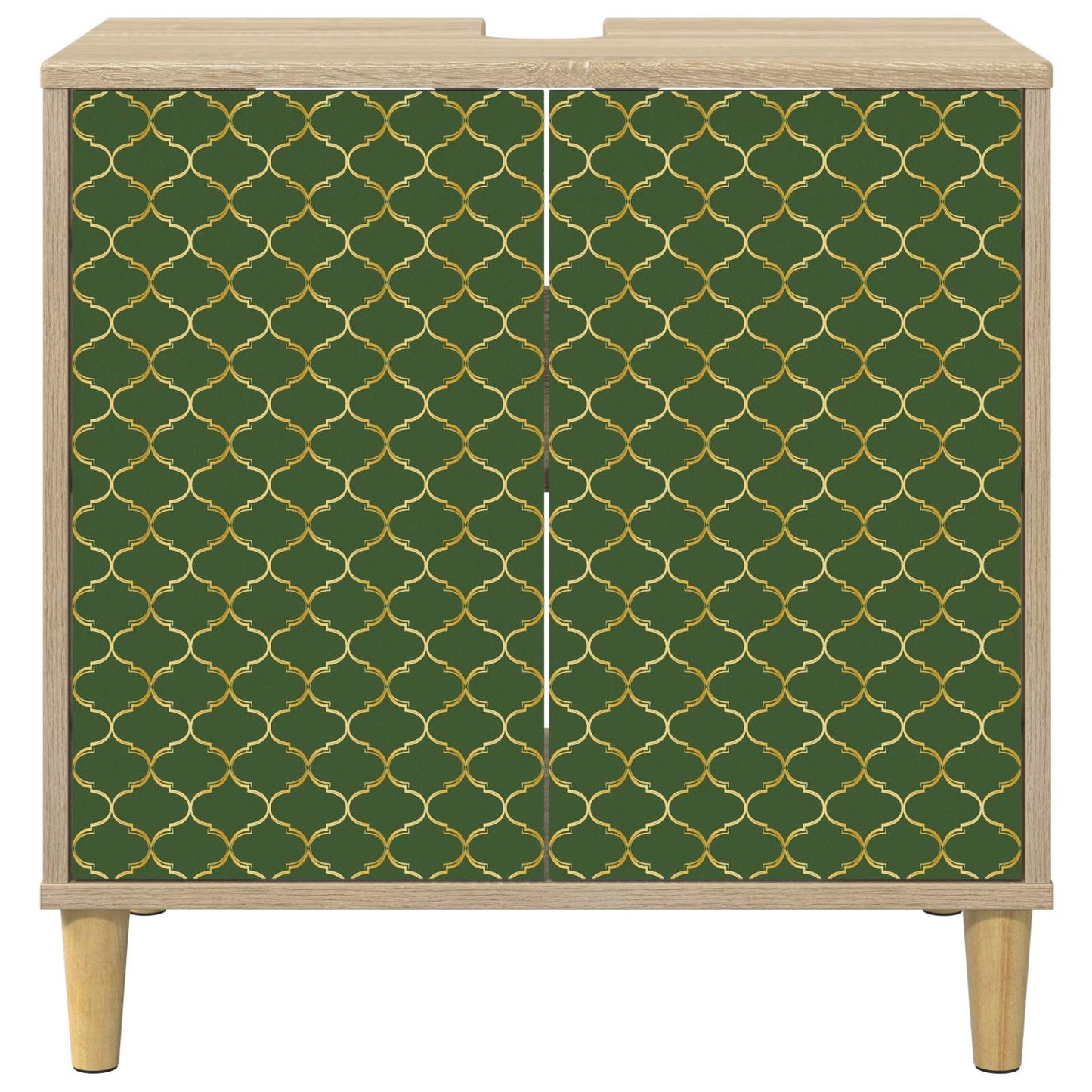 vidaXL Ντουλάπι Μπάνιου GELEEN Sonoma 60 x 40 x 60 εκ