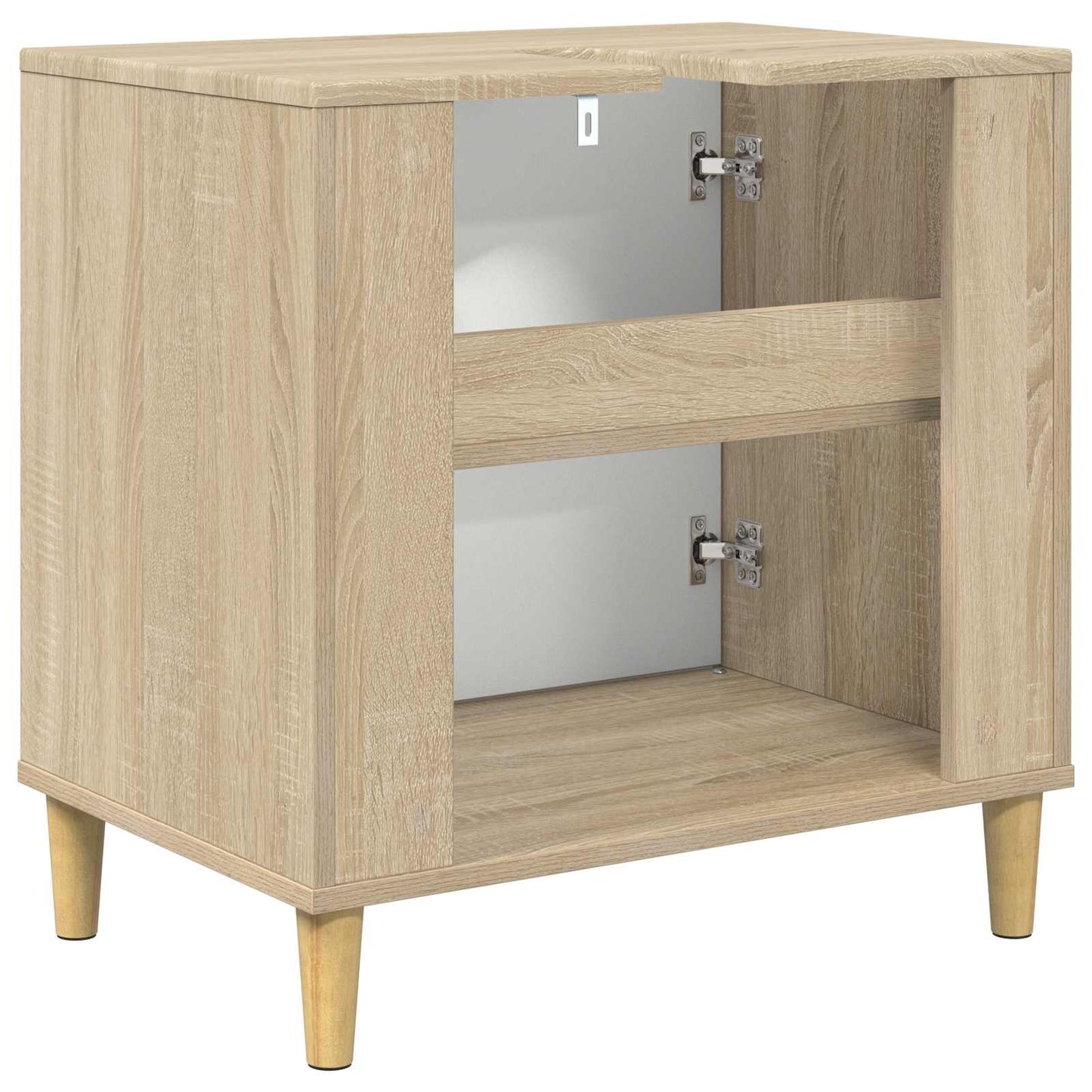 vidaXL Ντουλάπι Μπάνιου ZAANDAM Sonoma 60 x 40 x 60 εκ