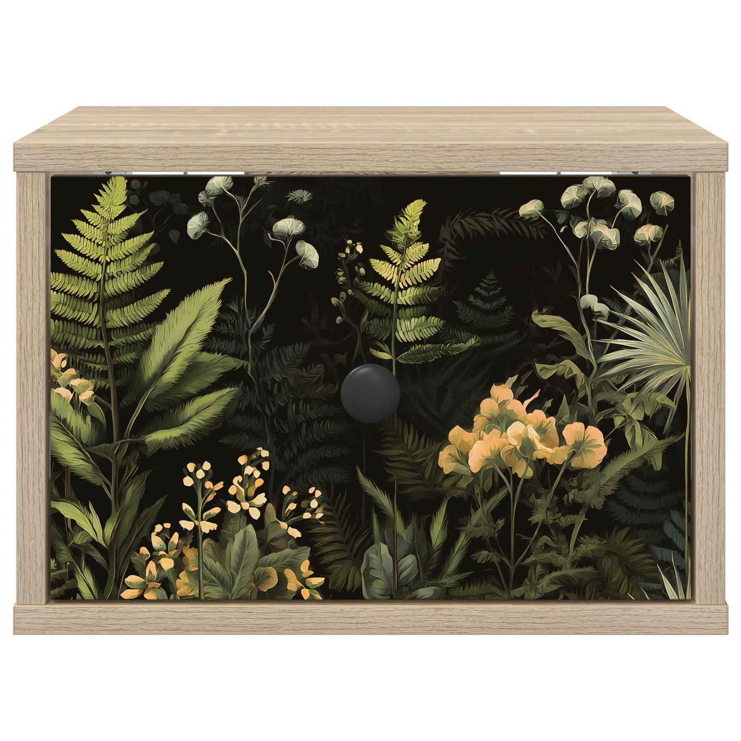 vidaXL Τοίχου κομοδίνο RHENEN Sonoma Δρυς 36 x 33 x 25 εκ.