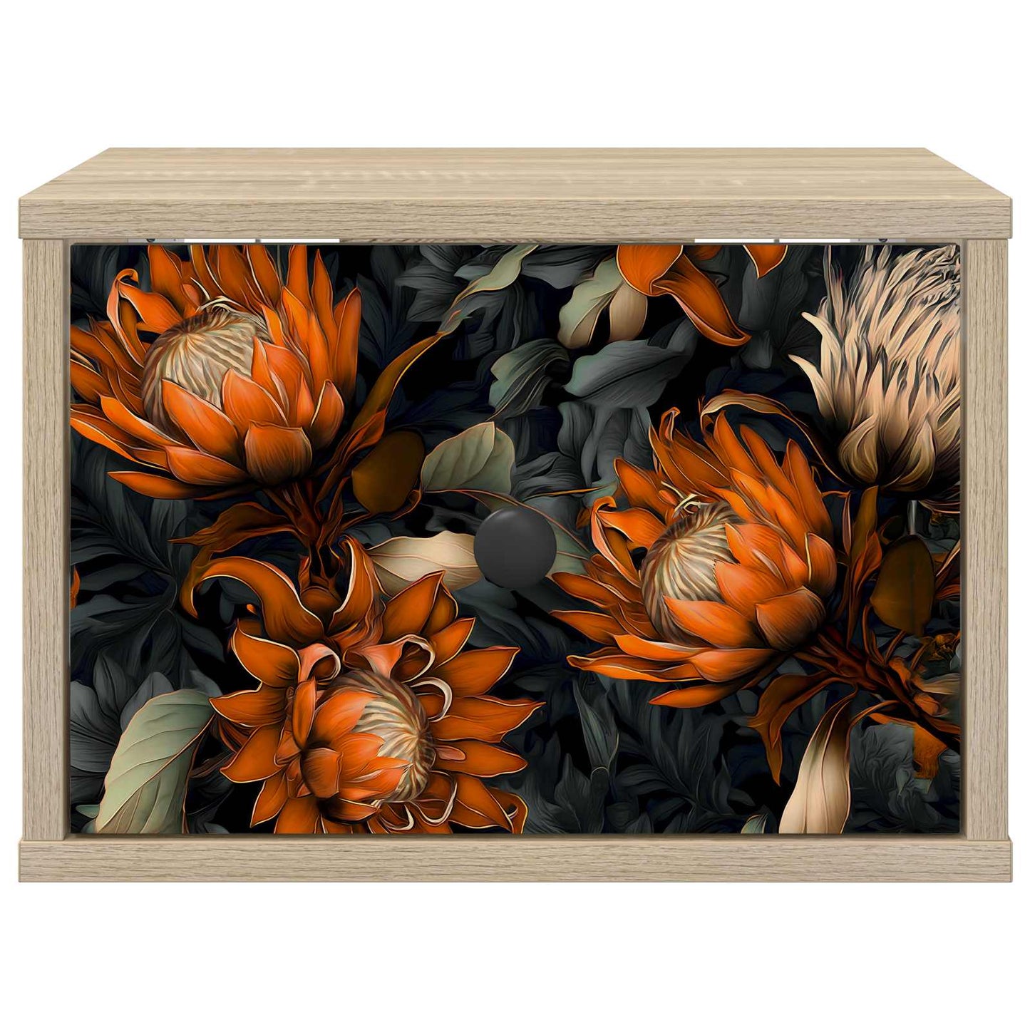 vidaXL Τοίχου κομοδίνο LOCHEM Sonoma Δρυς 36 x 33 x 25 εκ.