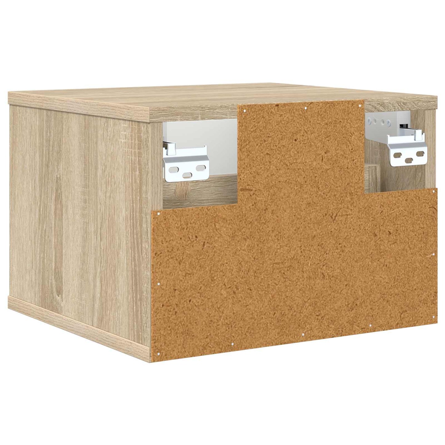 vidaXL Τοίχου κομοδίνο RAALTE 2 τμχ. Sonoma Δρυς 36 x 33 x 25 εκ.