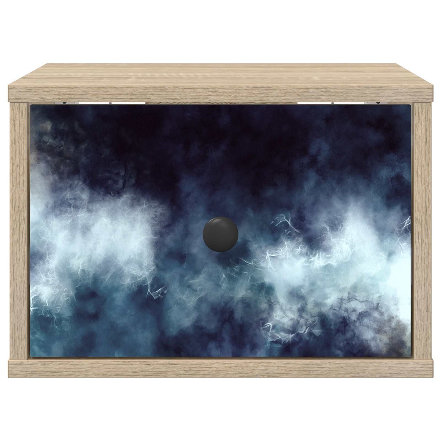 vidaXL Τοίχου κομοδίνο RAALTE 2 τμχ. Sonoma Δρυς 36 x 33 x 25 εκ.