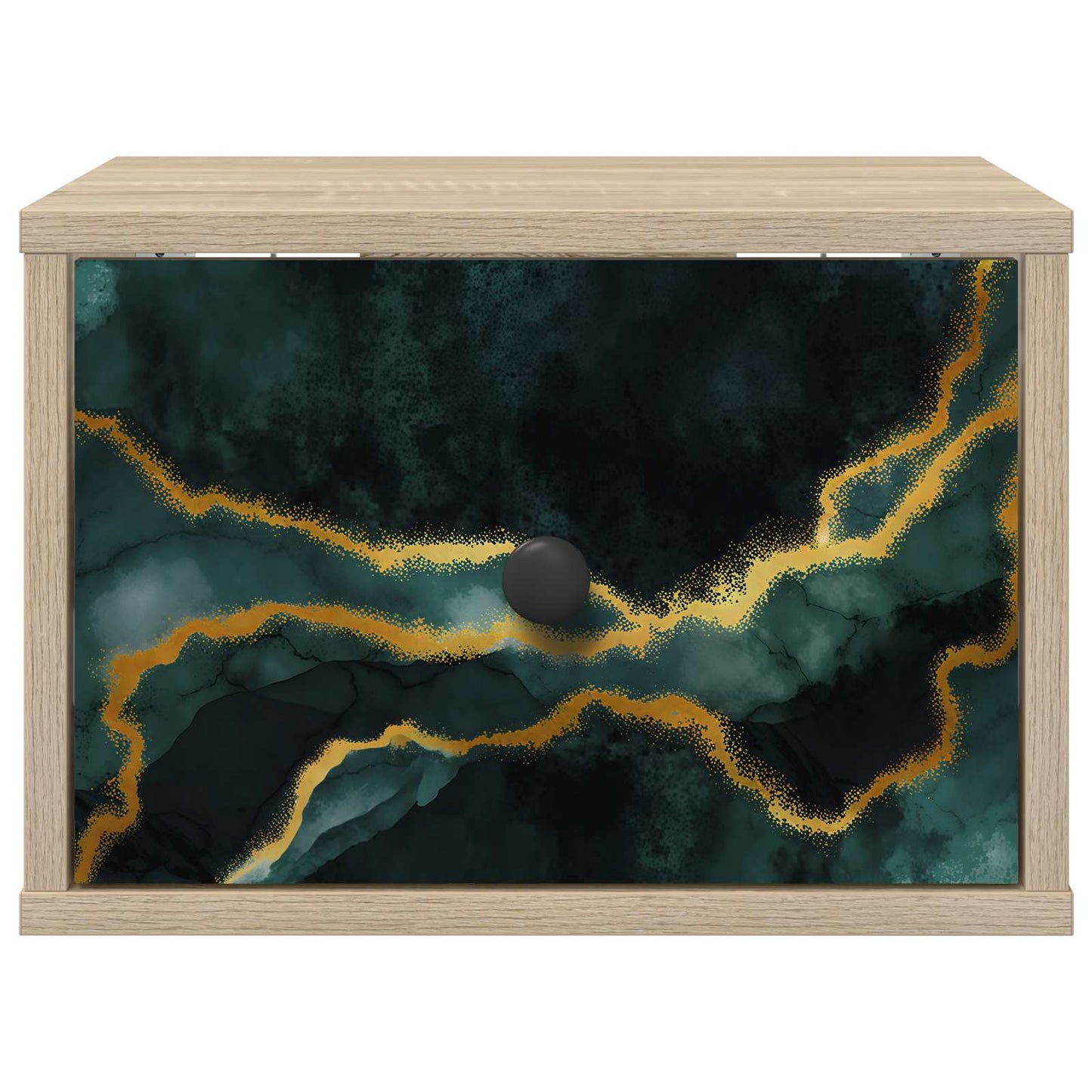 vidaXL Τοίχου κομοδίνο WIJHE 2 τμχ. Sonoma Δρυς 36 x 33 x 25 εκ.