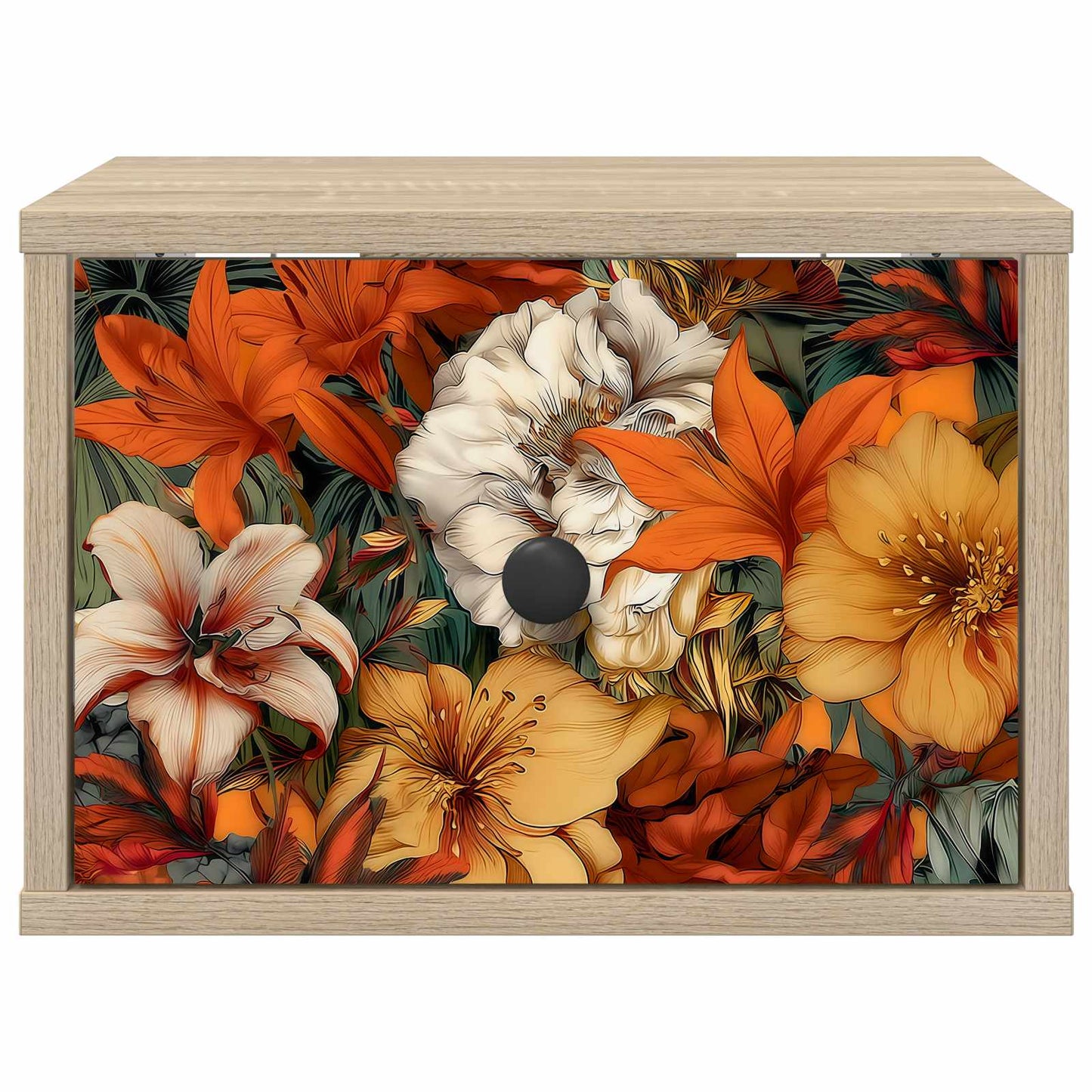 vidaXL Τοίχου κομοδίνο GENNEP Sonoma Δρυς 36 x 33 x 25 εκ.