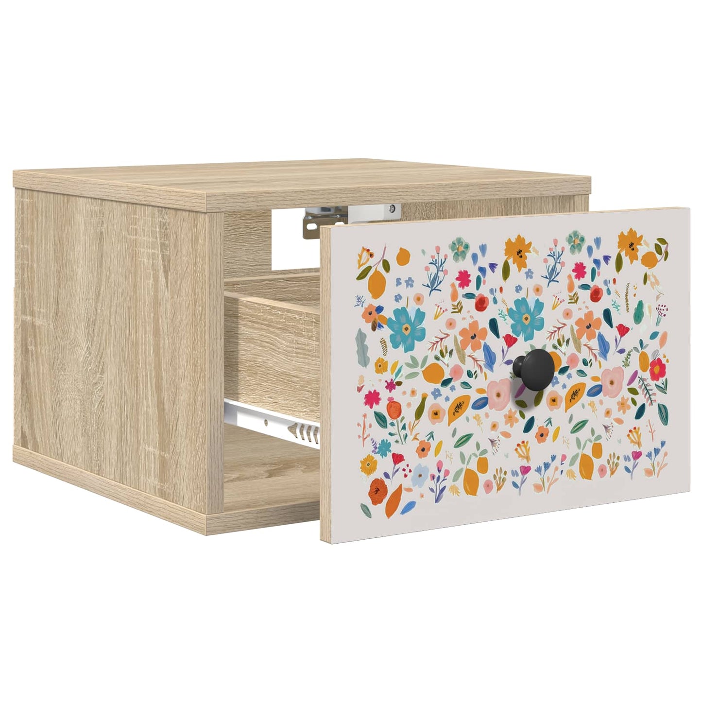 vidaXL Τοίχου κομοδίνο MAINZ Sonoma Δρυς 36 x 33 x 25 εκ.