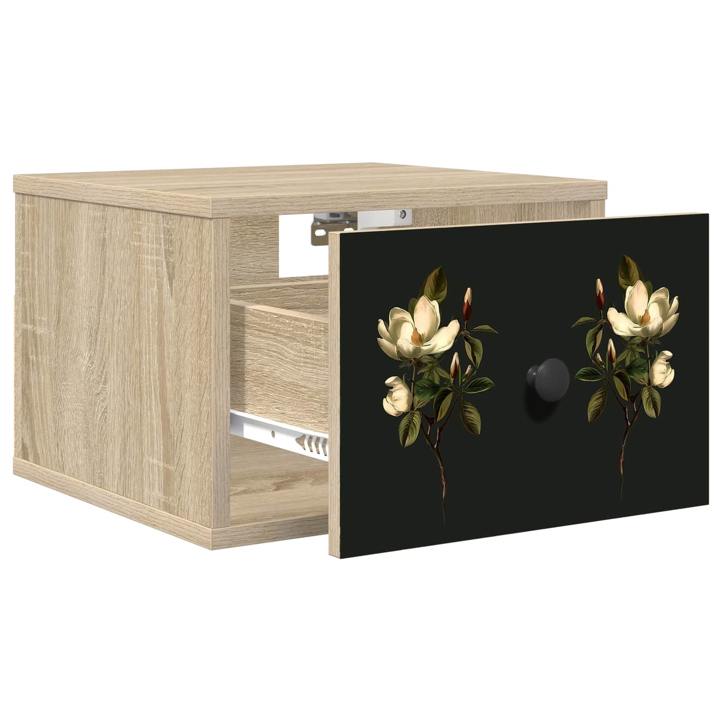 vidaXL Τοίχου κομοδίνο BREMEN Sonoma Δρυς 36 x 33 x 25 εκ.