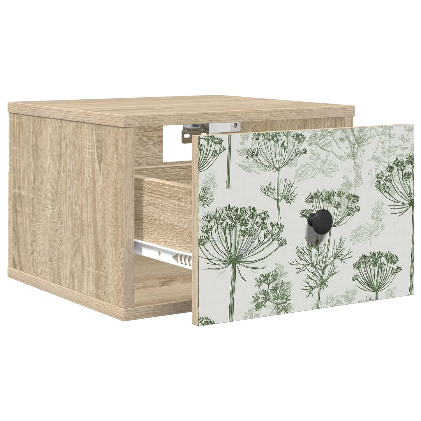 vidaXL Τοίχου κομοδίνο GOTHA Sonoma Δρυς 36 x 33 x 25 εκ.