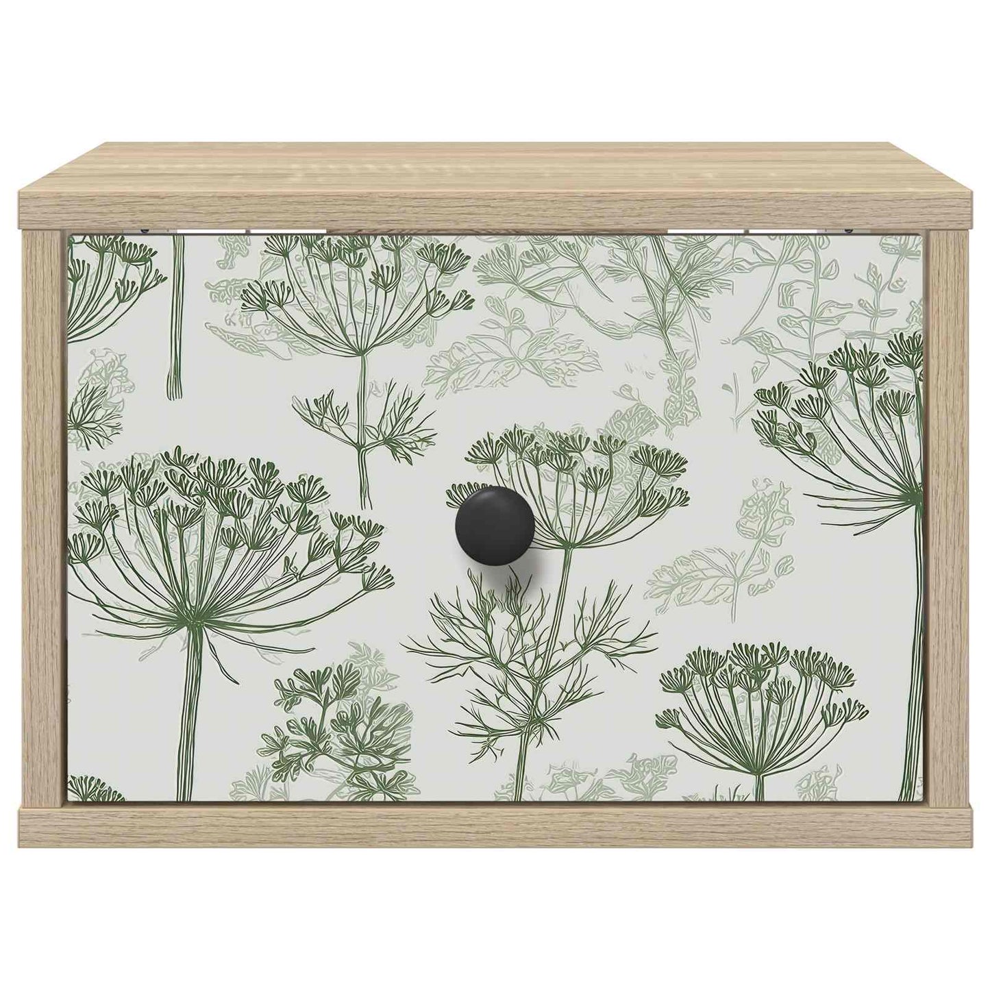 vidaXL Τοίχου κομοδίνο GOTHA Sonoma Δρυς 36 x 33 x 25 εκ.
