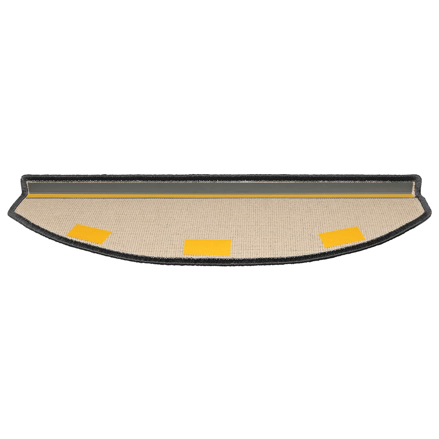vidaXL Αυτοκόλλητα Ματ Σκαλοπατιών 15 τεμ. 80 x 24,5 x 3,5 εκ.