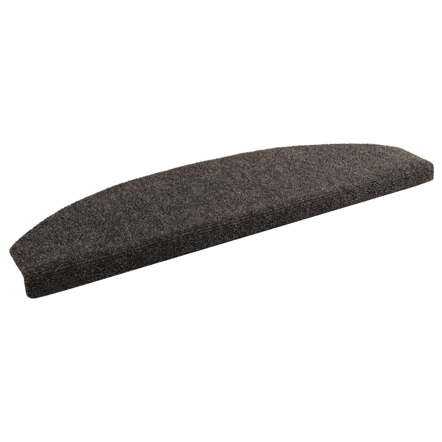 vidaXL Αυτοκόλλητα Ματ Σκαλοπατιών 15 τεμ. 80 x 24,5 x 3,5 εκ. Ανθρακί