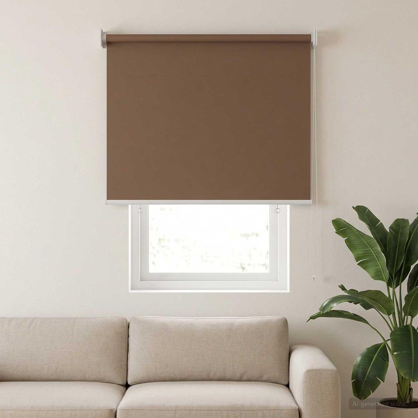 vidaXL Ρολό εξωτερικής χρήσης με UV προστασία Taupe Πολυεστέρας