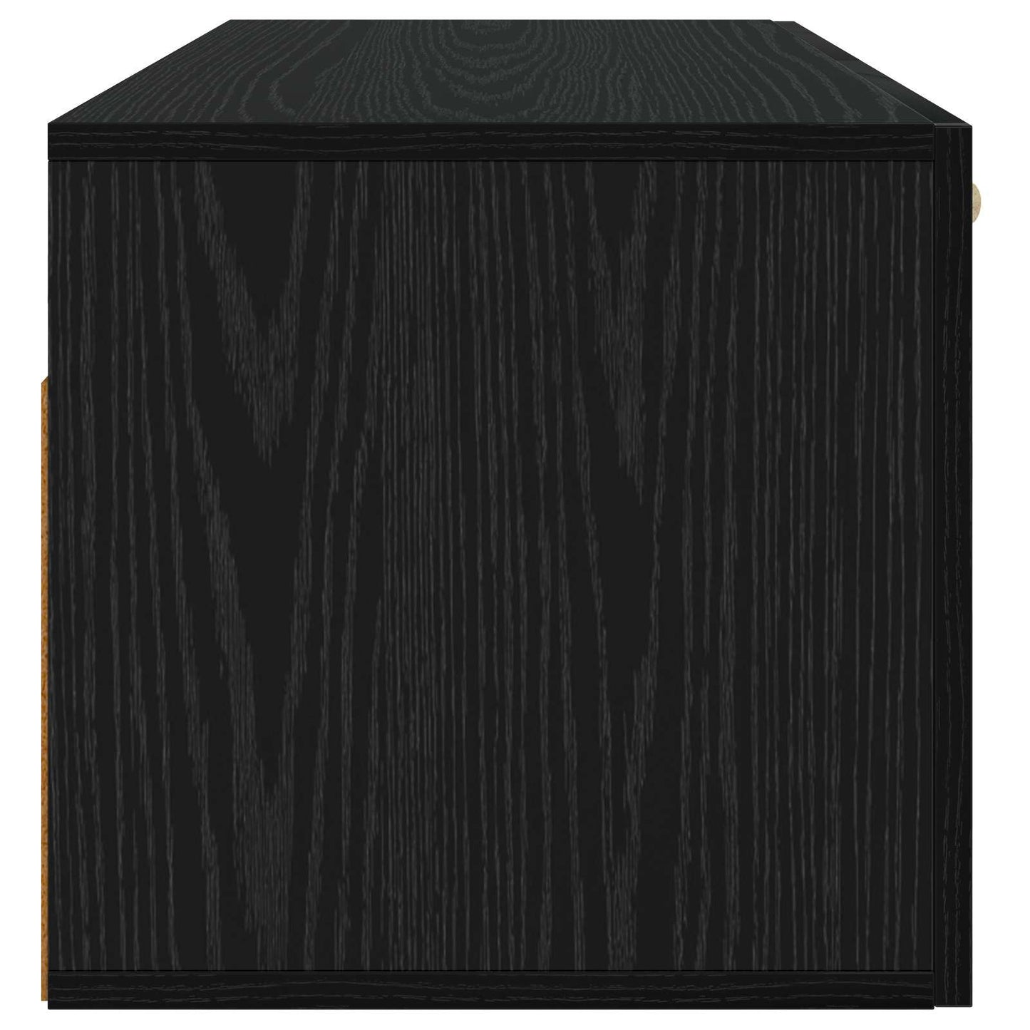 vidaXL Ντουλάπα Τοίχου Μαύρη δρυς 60 x 36,5 x 35 cm Επεξεργασμένο Ξύλο