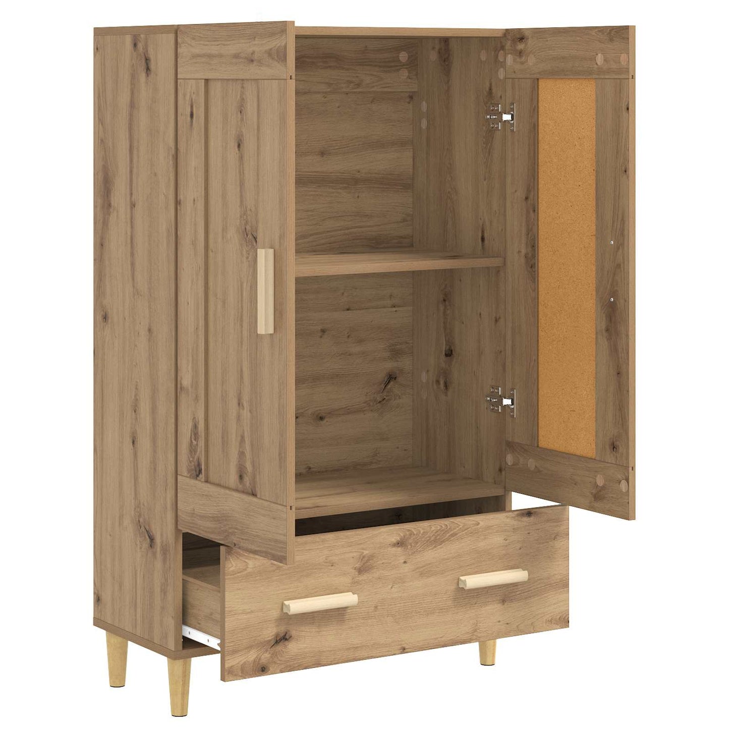 vidaXL Highboard Artisan Δρυς 70 x 31 x 115 εκ Επεξεργασμένο Ξύλο