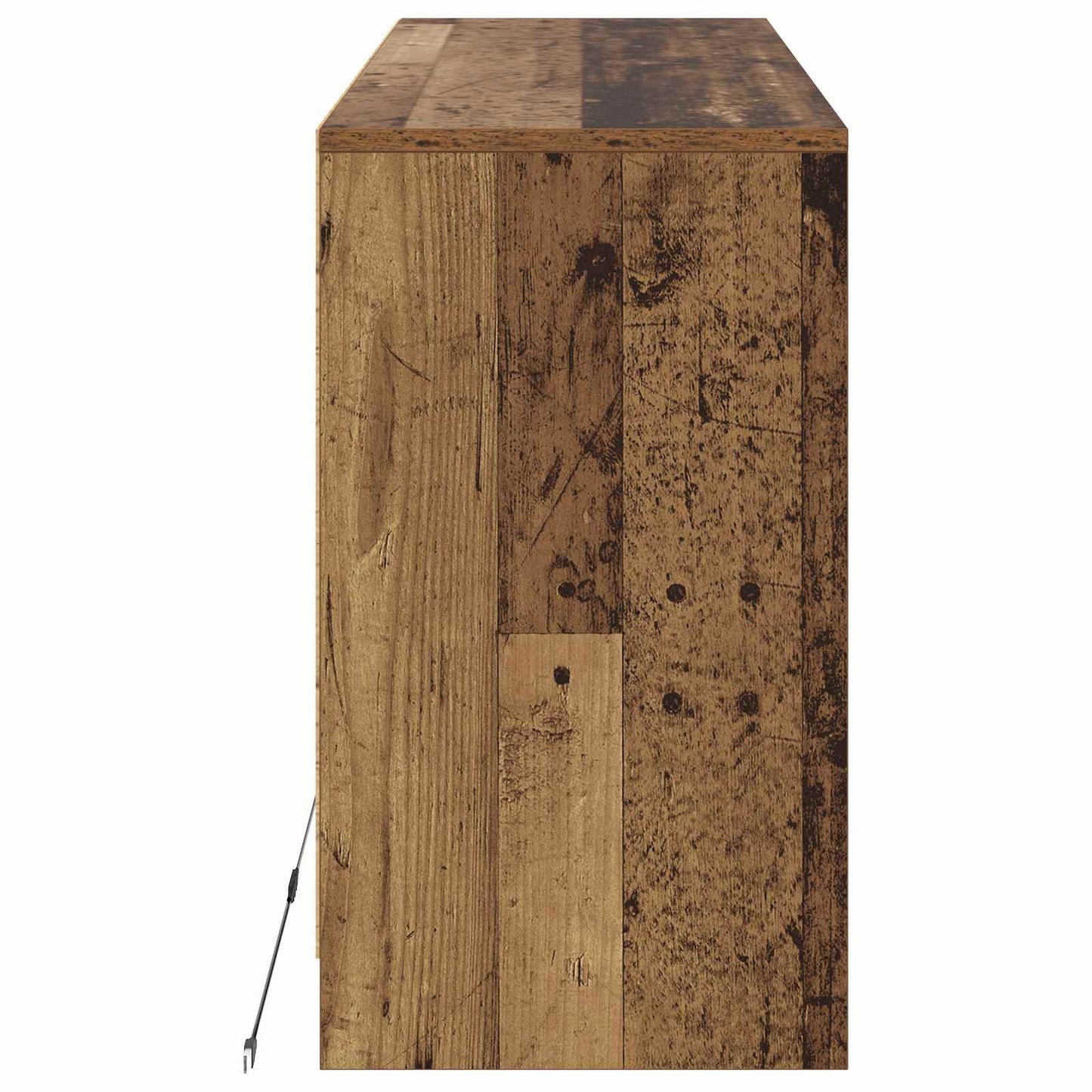 vidaXL Ντουλάπι TV 91 x 34 x 61 εκ. Παλαιωμένο ξύλο Επεξεργασμένο Ξύλο