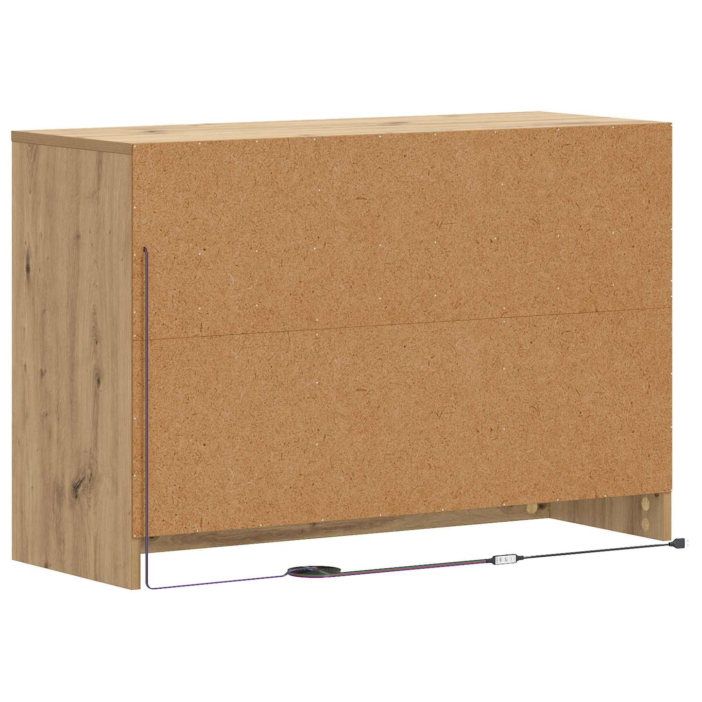 vidaXL Ντουλάπι TV 91 x 34 x 61 εκ. Artisan Δρυς Επεξεργασμένο Ξύλο