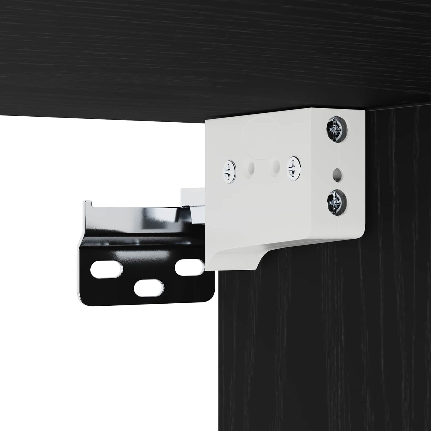 vidaXL Ντουλάπα Τοίχου Μαύρη Δρυς 34,5 x 34 x 90 εκ.