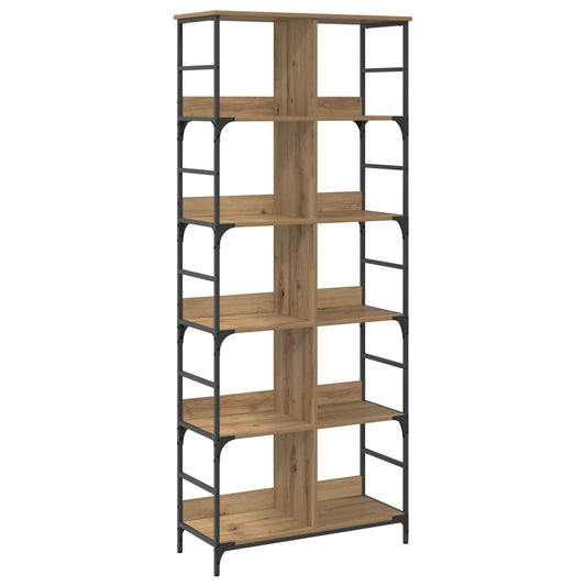 vidaXL Ράφι Βιβλίων 4 επιπέδων 78,5 x 33 x 188,5 εκ. μέταλλο PB