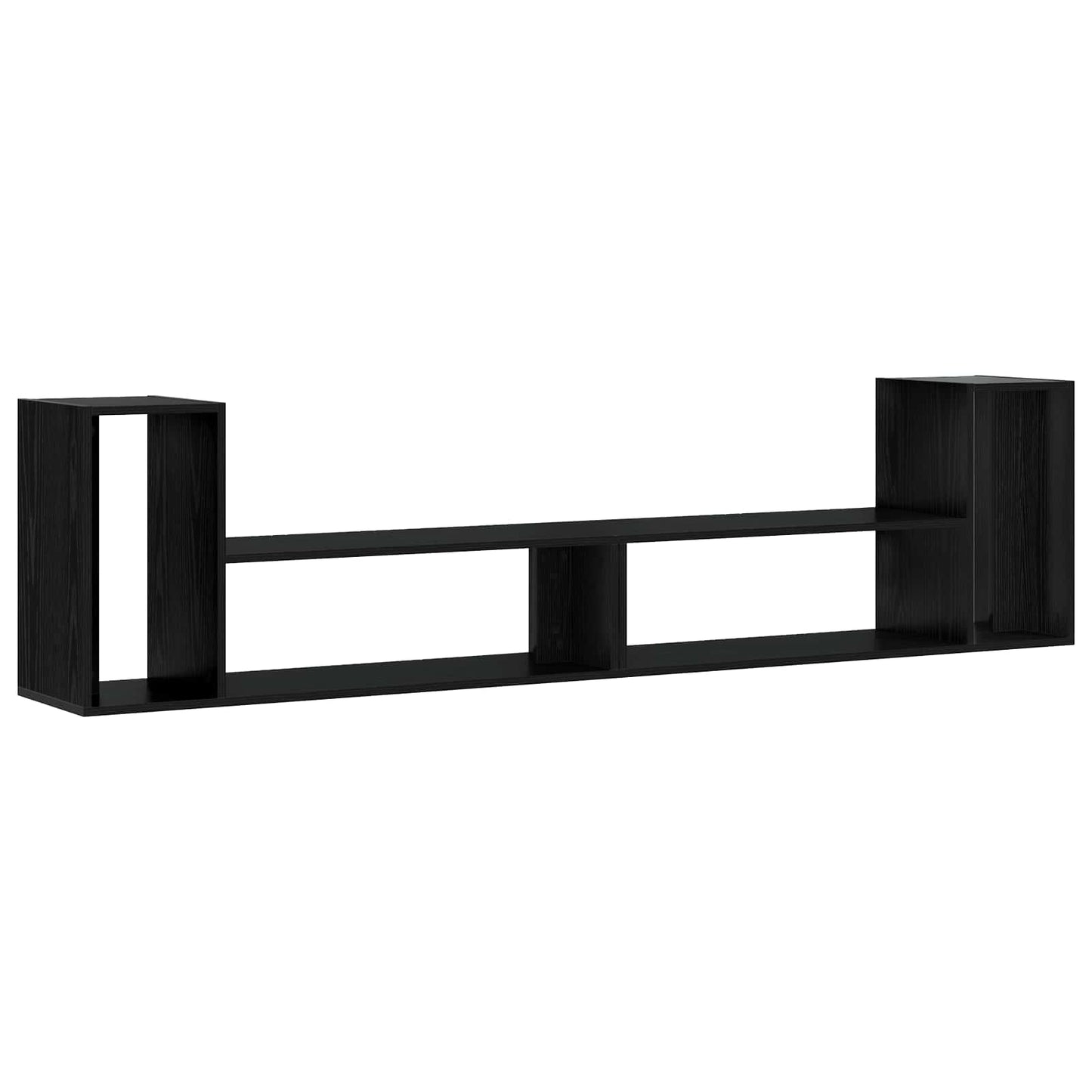 vidaXL Ντουλάπι TV 100 x 30 x 50 cm Μαύρη Δρυς Επεξεργασμένο Ξύλο