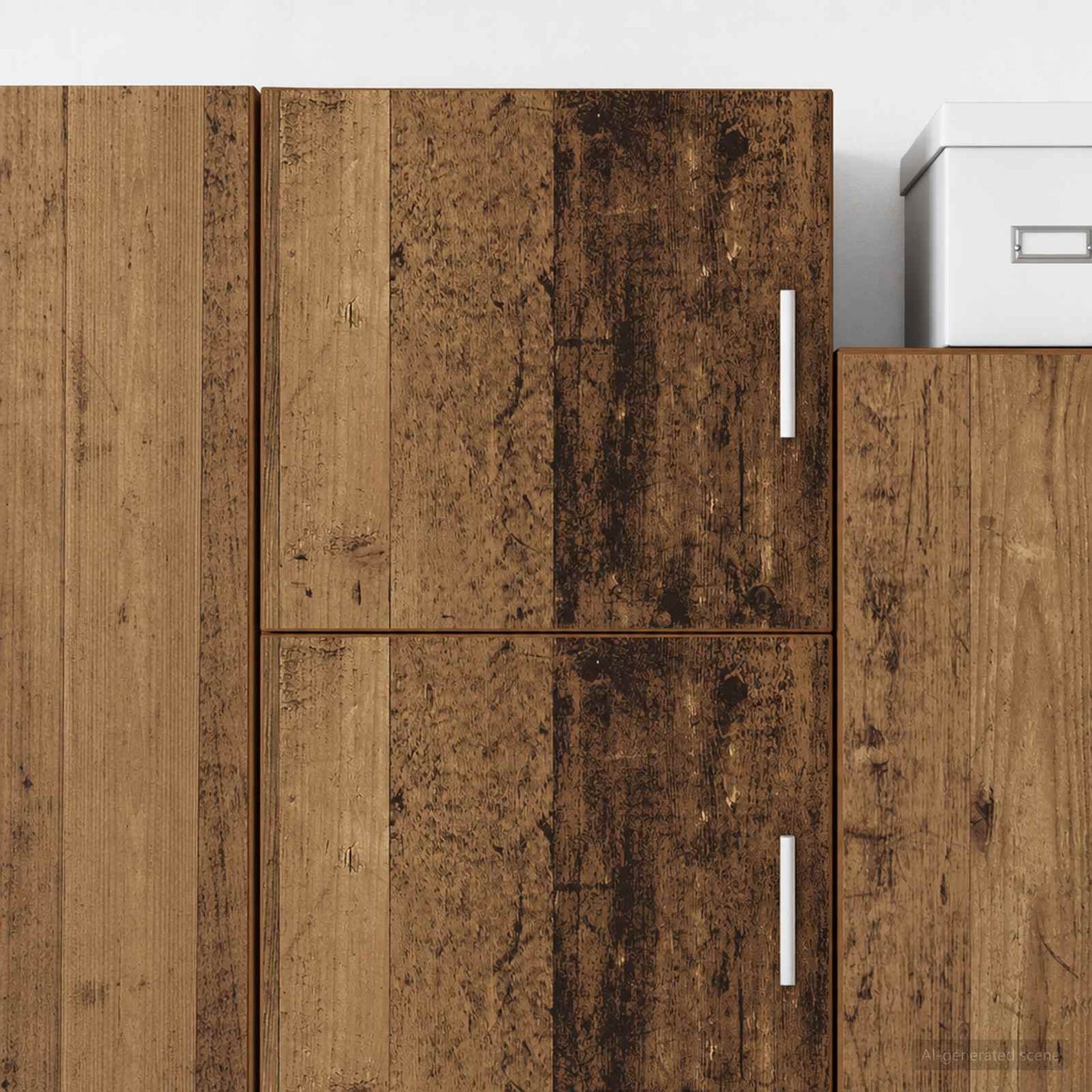 vidaXL Ντουλάπα Τοίχου Παλαιωμένο ξύλο 40 x 42,5 x 40 εκ PB