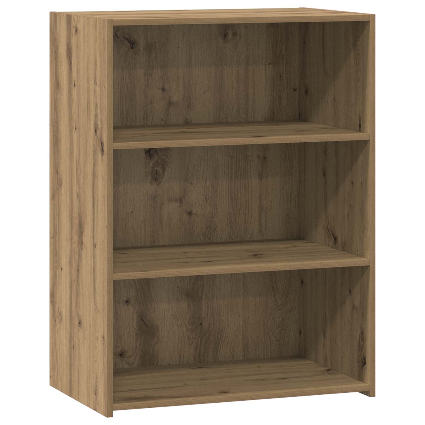 vidaXL Πλαϊνό γραφείο Artisan Δρυς 70 x 41 x 93 εκ Επεξεργασμένο Ξύλο