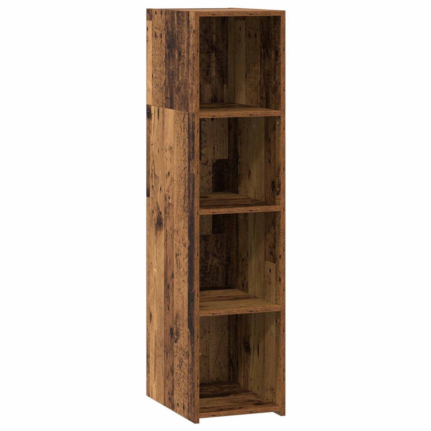 vidaXL Highboard Παλαιωμένο ξύλο 30 x 41 x 124 εκ. Επεξεργασμένο Ξύλο
