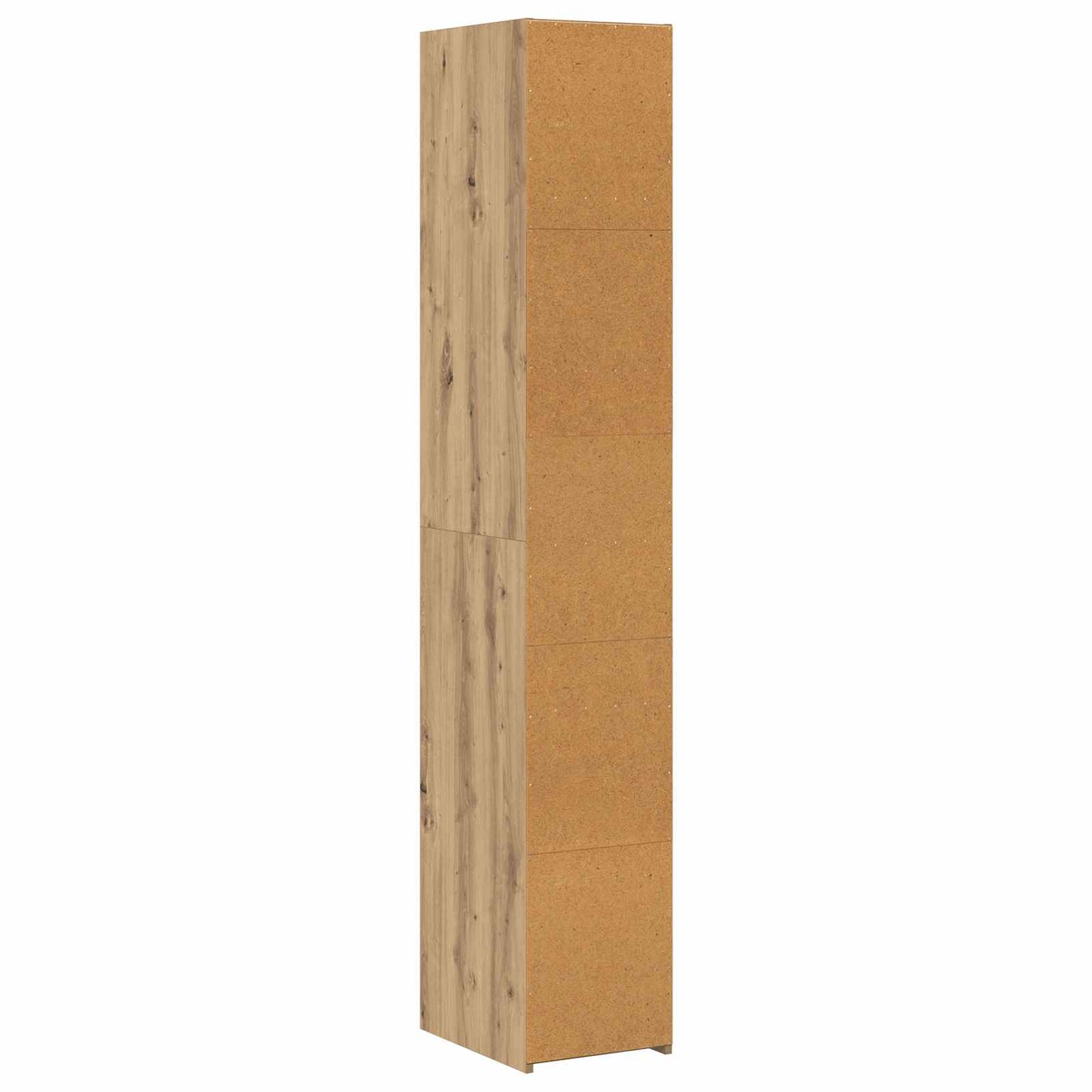 vidaXL Highboard Artisan Δρυς 30 x 41 x 185 εκ. Επεξεργασμένο Ξύλο