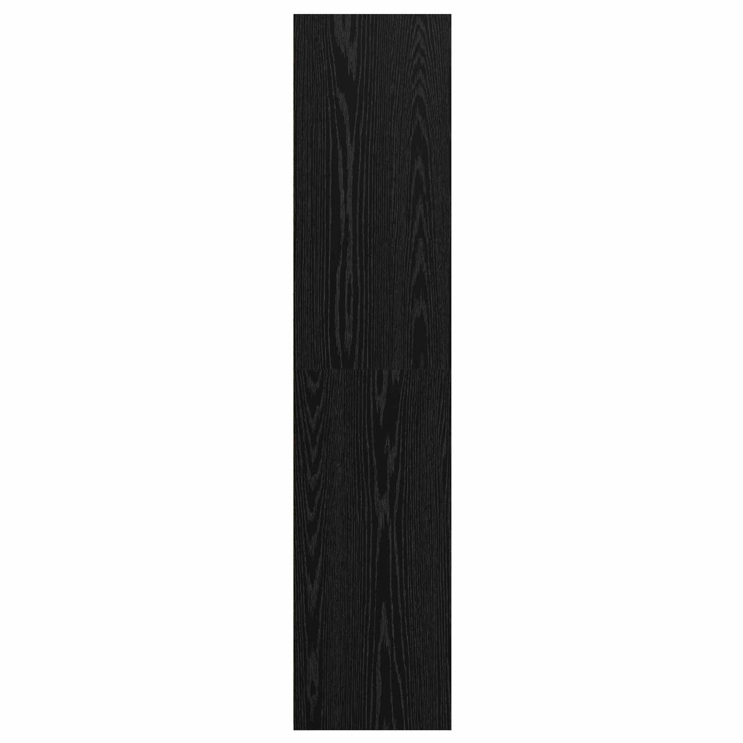 vidaXL Highboard Μαύρη Δρυς 30 x 41 x 185 εκ. Επεξεργασμένο Ξύλο