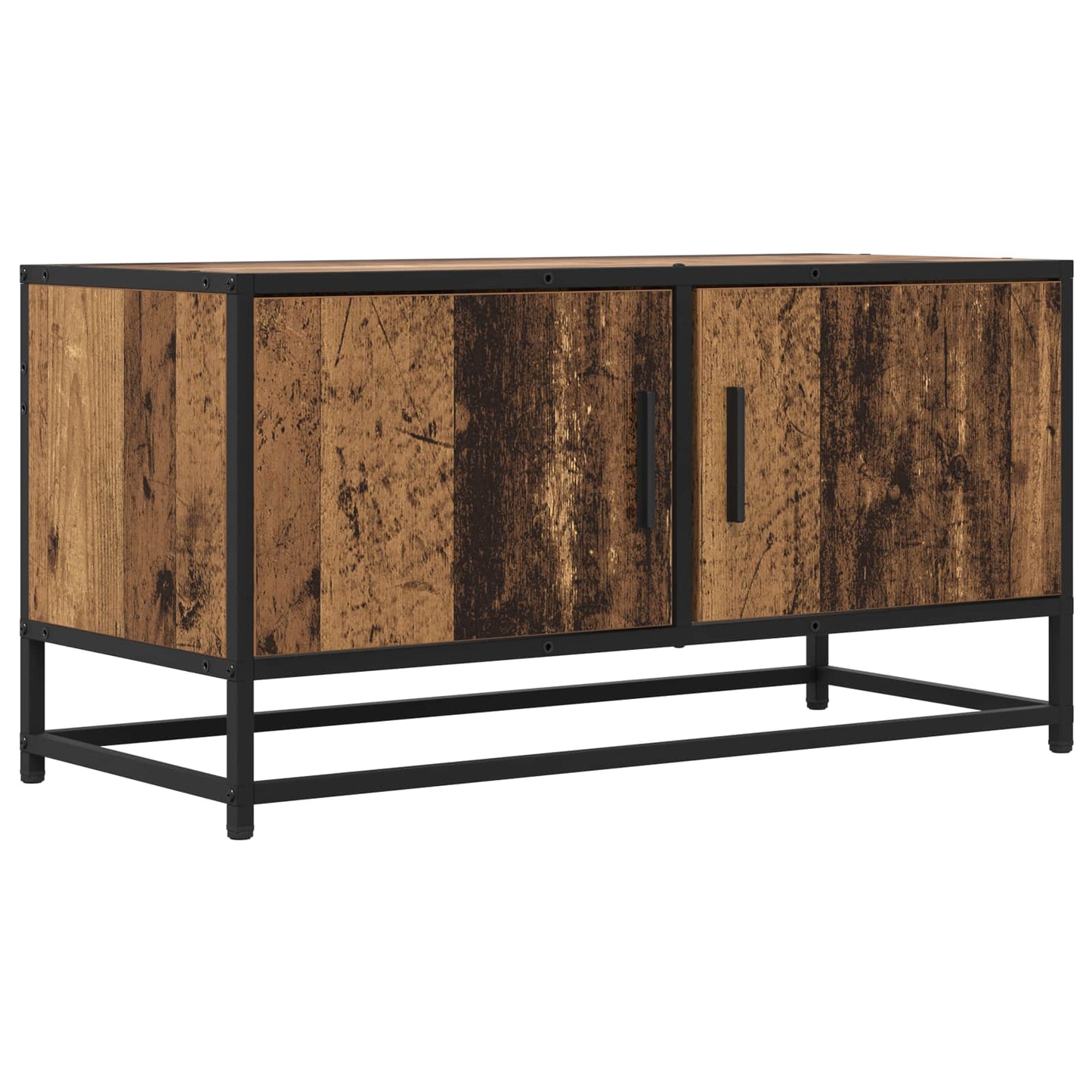 vidaXL Ντουλάπι TV 80 x 34,5 x 40 εκ Παλαιωμένο ξύλο