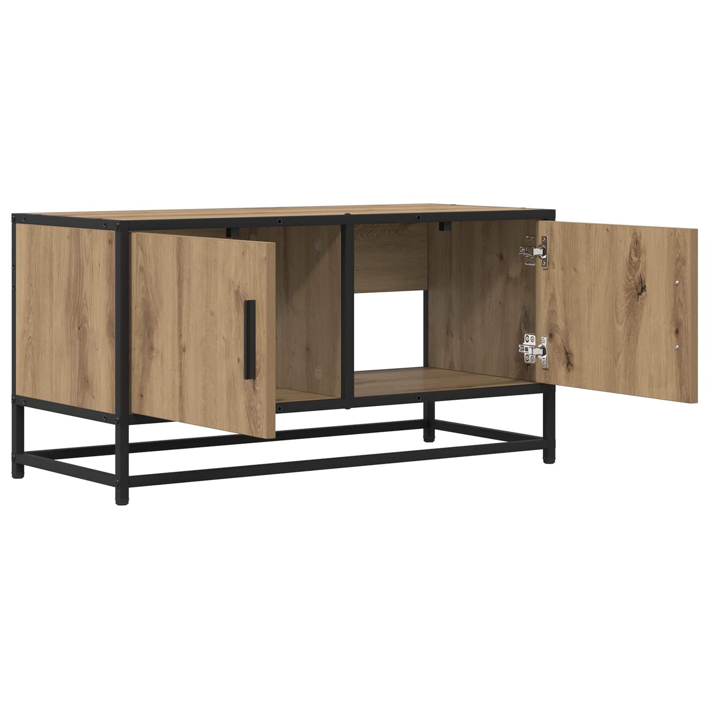 vidaXL Ντουλάπι TV 80 x 34,5 x 40 εκ Artisan Δρυς Επεξεργασμένο Ξύλο