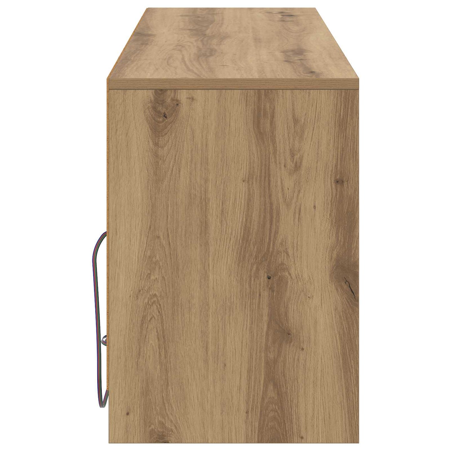vidaXL Ντουλάπι TV 100 x 34 x 50 εκ Artisan Δρυς Επεξεργασμένο Ξύλο