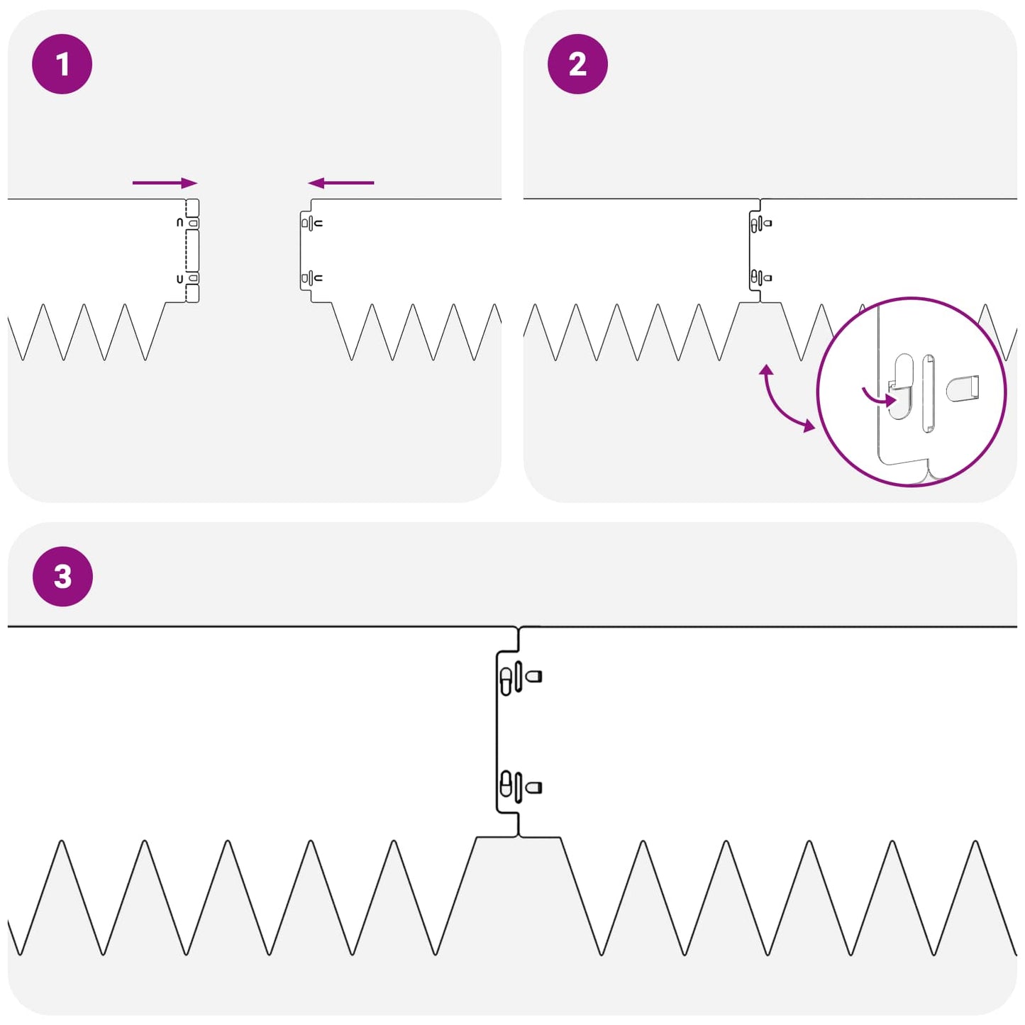 vidaXL Περίγραμμα γκαζόν 30 τμχ. 103 x 20 εκ μέταλλο Ασημί
