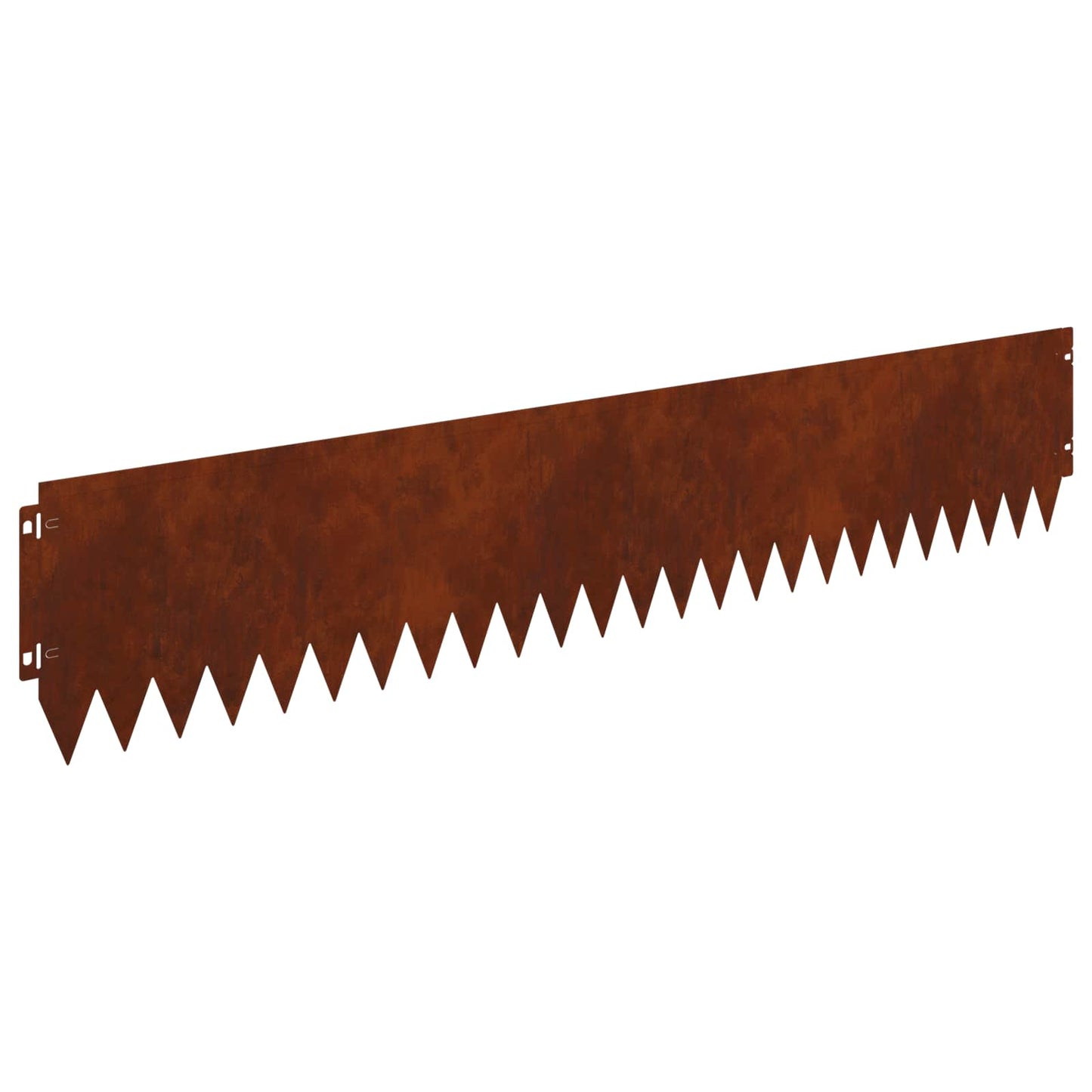 vidaXL Περίγραμμα γκαζόν 30 τμχ. 103 x 20 εκ Ατσάλι Σκ rusty