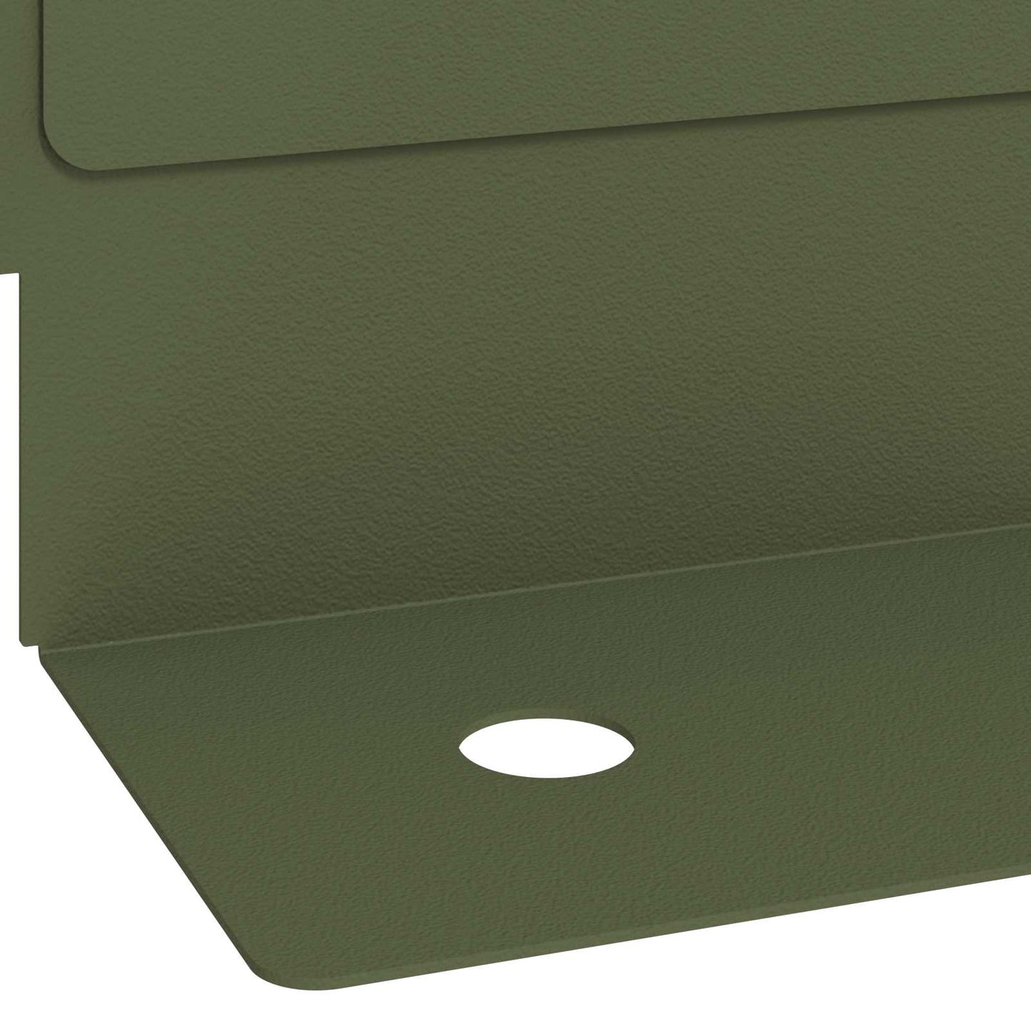 vidaXL Περίγραμμα γκαζόν 50 τμχ. 102 x 4 x 4 εκ. Ατσάλι Λαδί