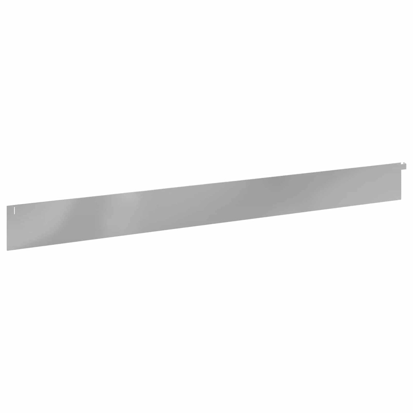 vidaXL Περίγραμμα γκαζόν 30 τμχ. 102 x 10 x 4 εκ. Ατσάλι Ασημί