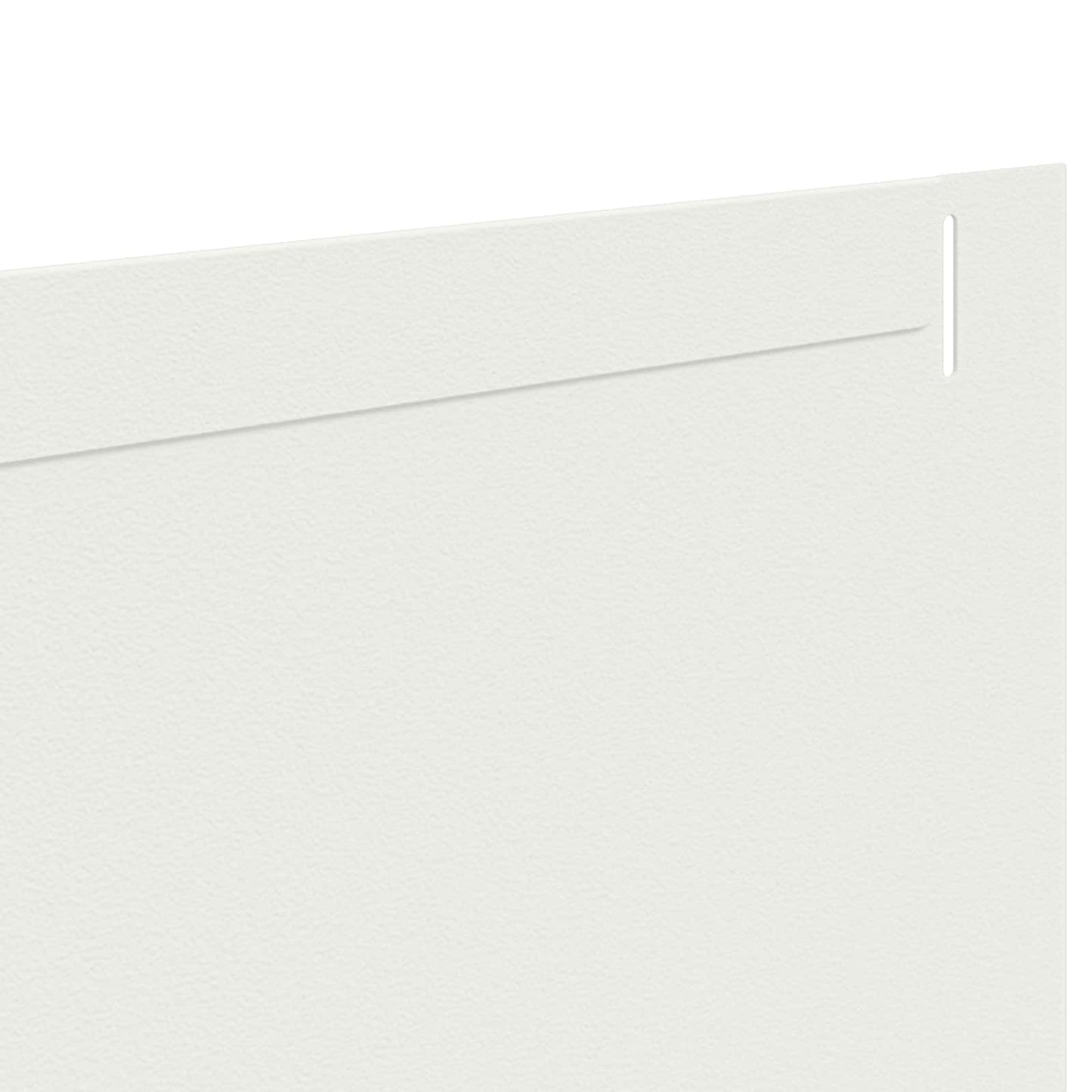 vidaXL Περίγραμμα γκαζόν 30 τμχ. 102 x 15 x 4 εκ. Ατσάλι Λευκό